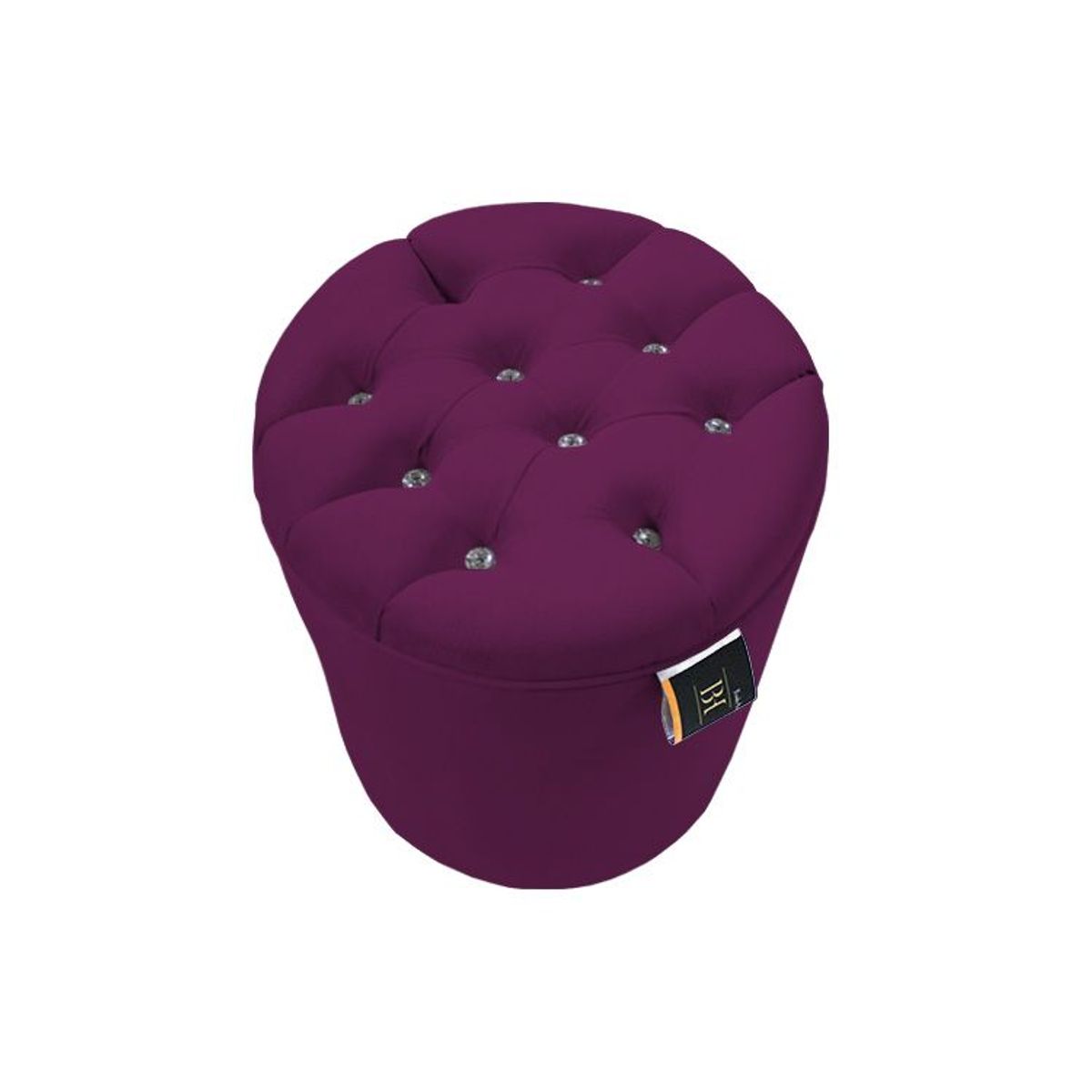 BARAKA HOME - Puff Moura Standard - Purpura