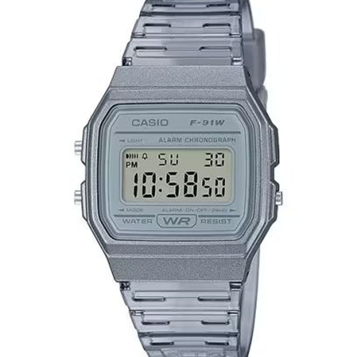 CASIO - Reloj DigitaL Casio Mujer Gris F-91WS-8D