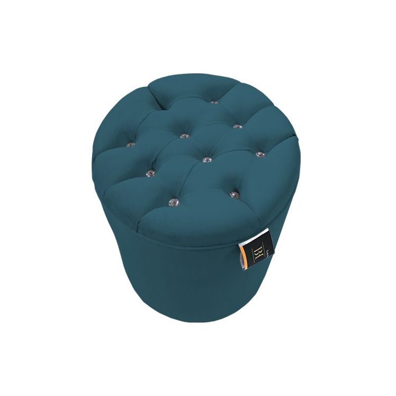 BARAKA HOME - Puff Moura Standard - Cobalto