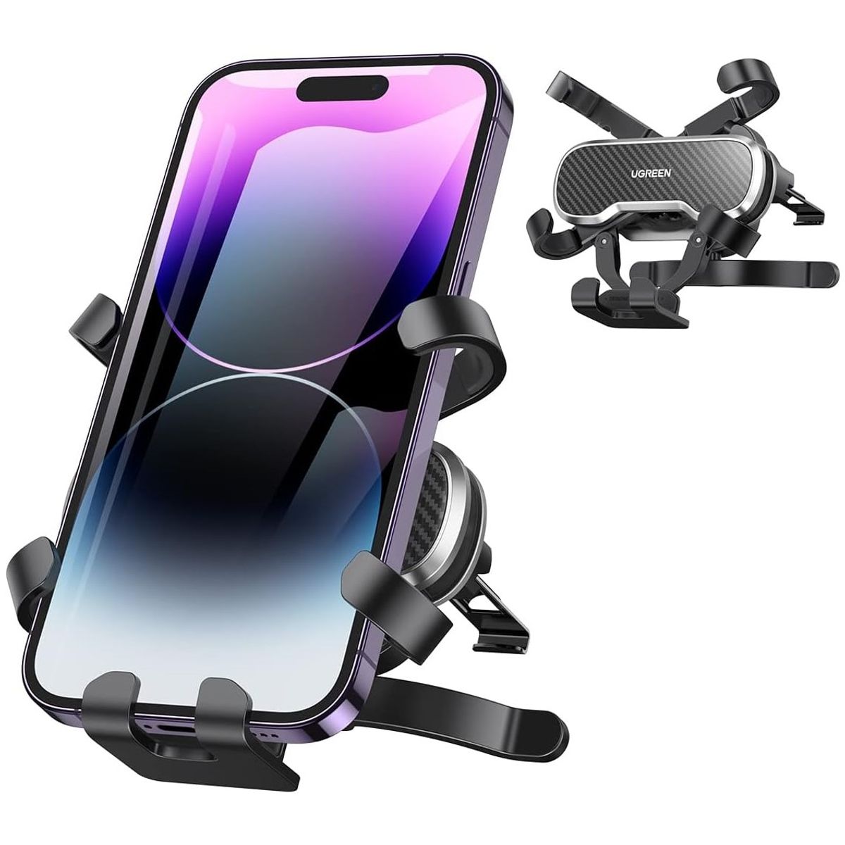 UGREEN - Soporte Móvil para Carro Gravity con Gancho Ugreen LP228 - 80871