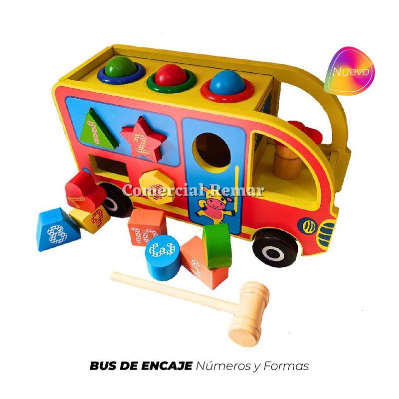 GENERICO - Bus de Encaje Números y Formas