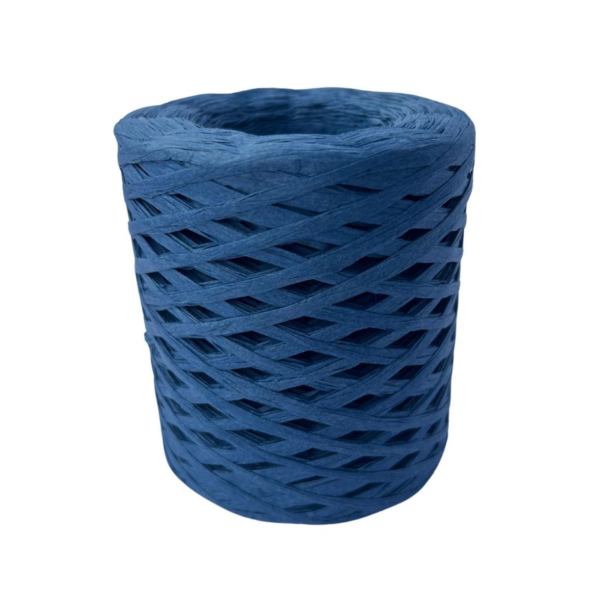 GENERICO - HILO Rafia de papel para tejer a crochet AZUL