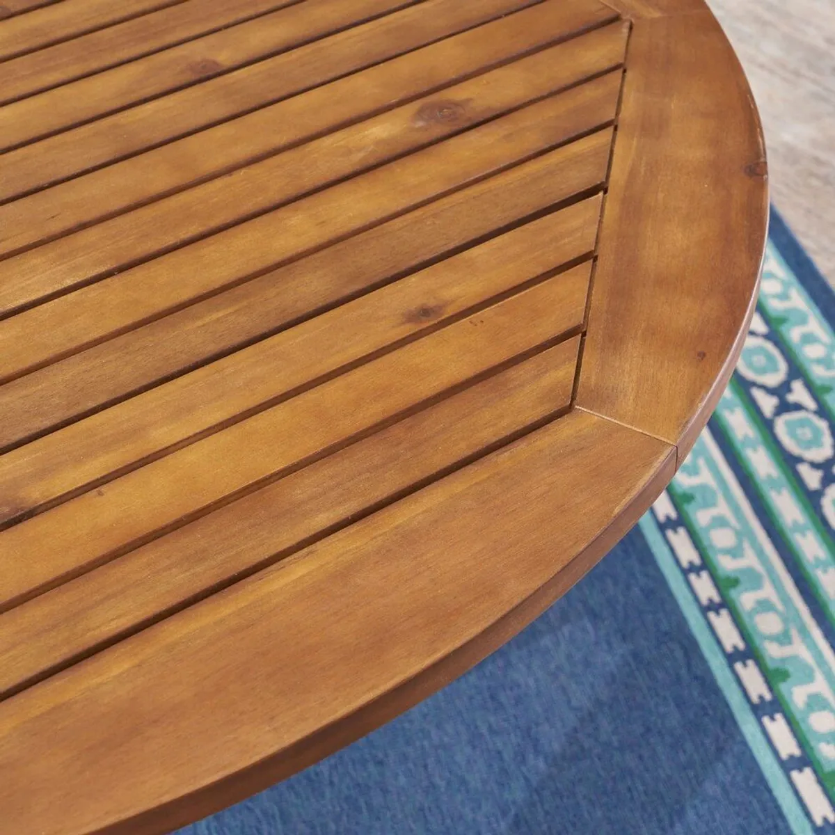 HOME PREMIUM - Juego de Comedor Terraza 4 Sillas Mabel Gris