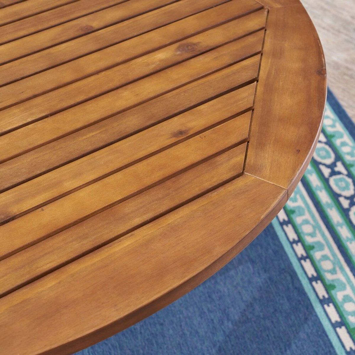 HOME PREMIUM - Juego de Comedor Terraza 4 Sillas Mabel Verde