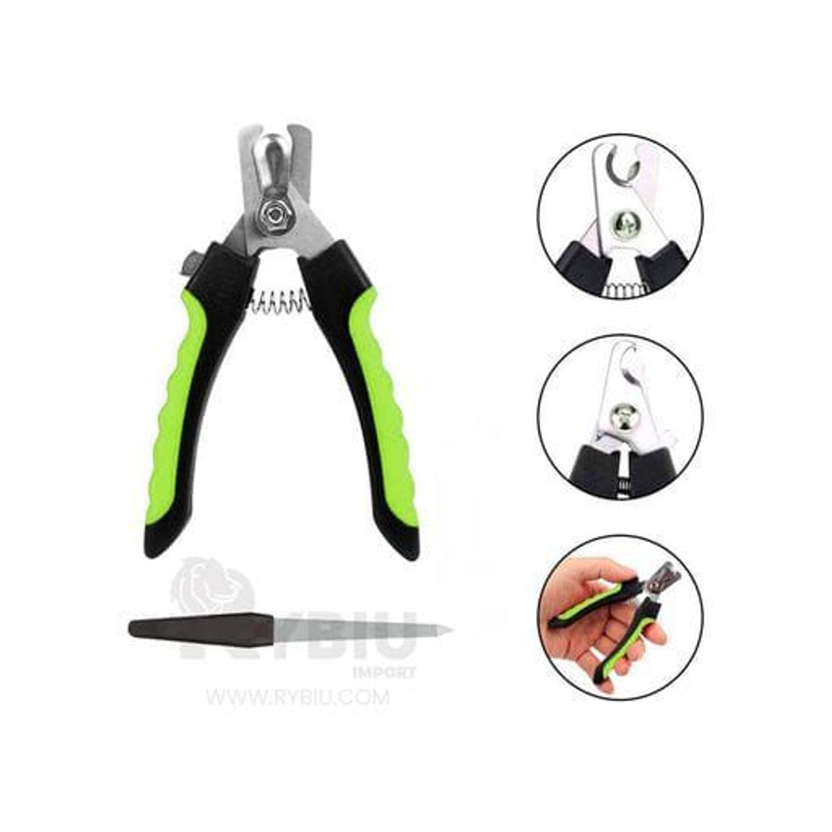 GENERICO - CORTA  UÑAS  PARA  PERROS COLOR VERDE