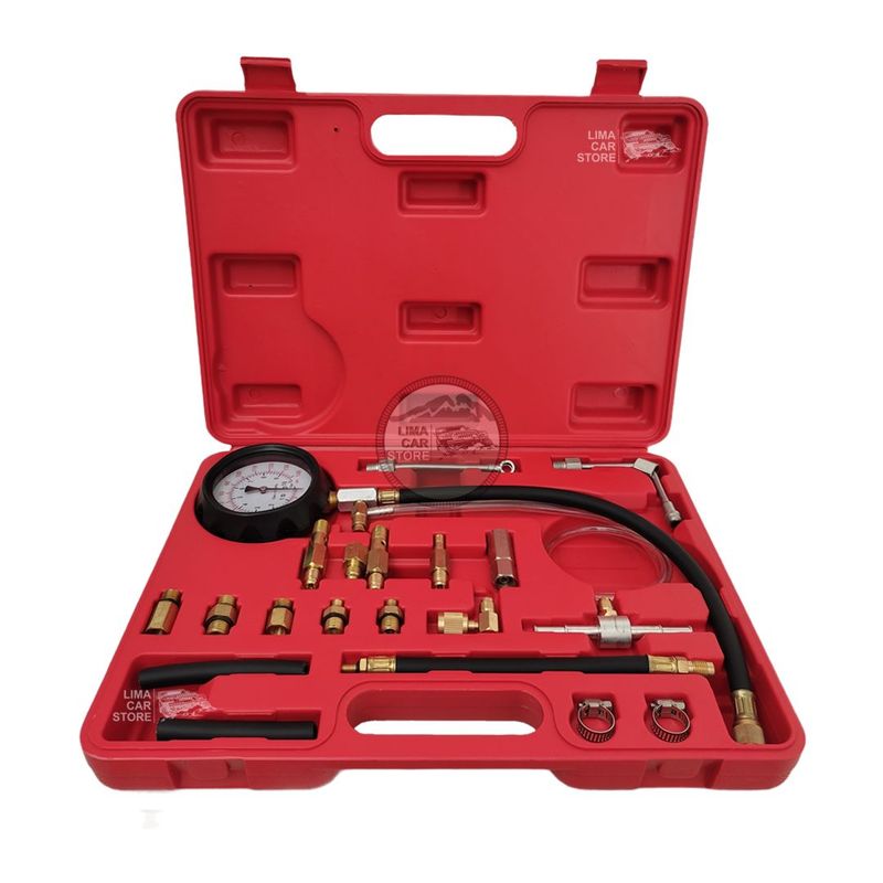 GENERICO - Medidor De Presión Gasolina Aceite Manómetro Tooltech