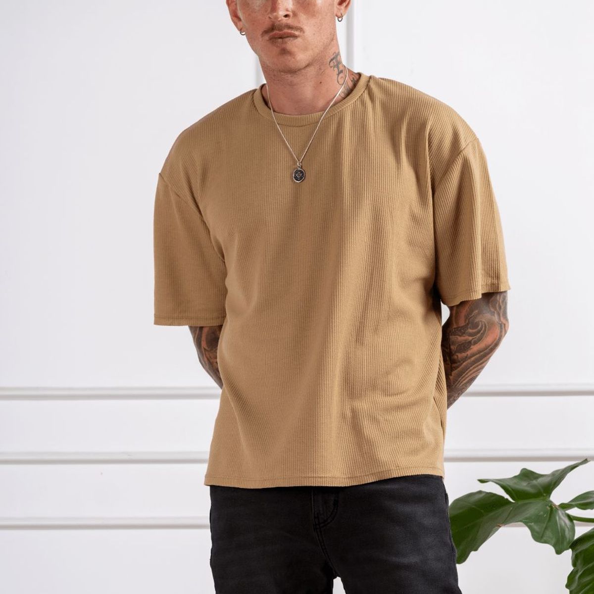 GENERICO - POLOS WAFFER OVERSIZE