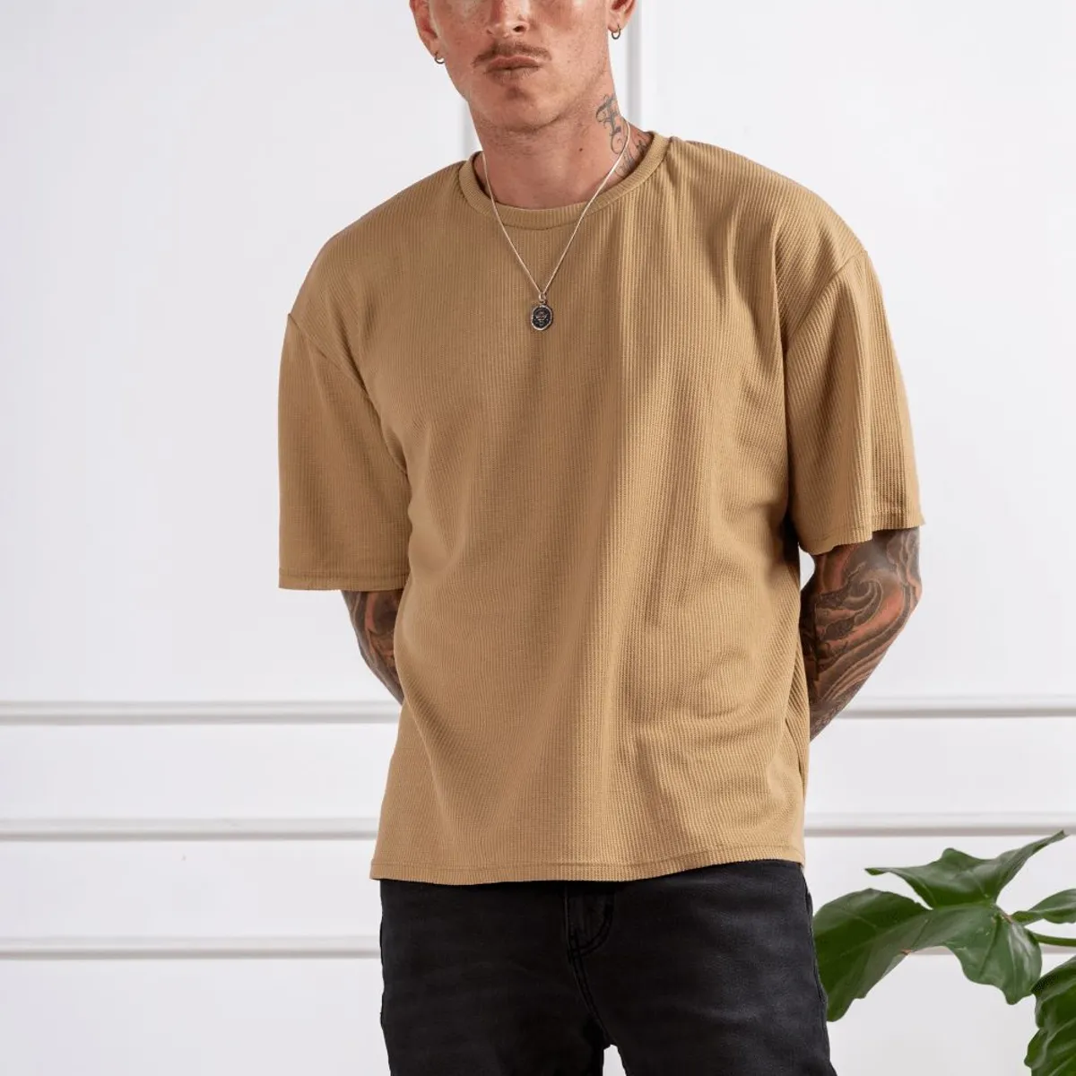 GENERICO - POLOS WAFFER OVERSIZE