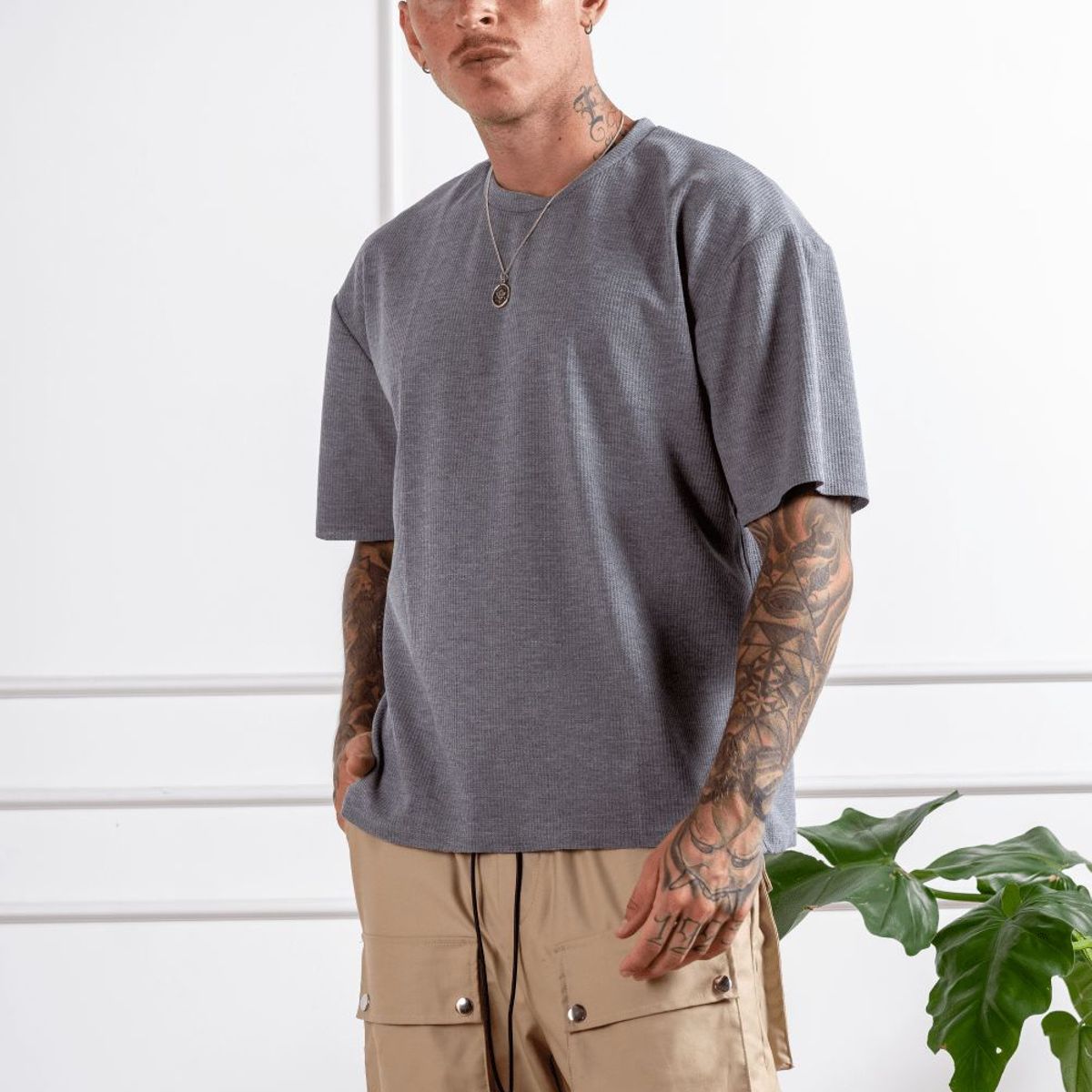 GENERICO - POLOS WAFFER OVERSIZE