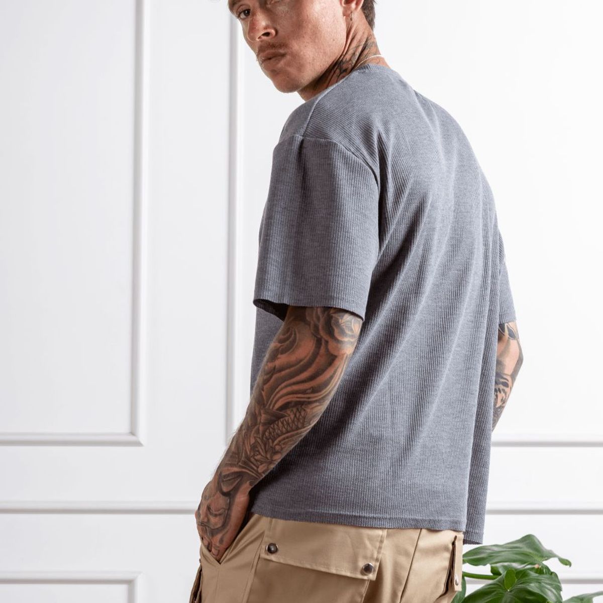 GENERICO - POLOS WAFFER OVERSIZE