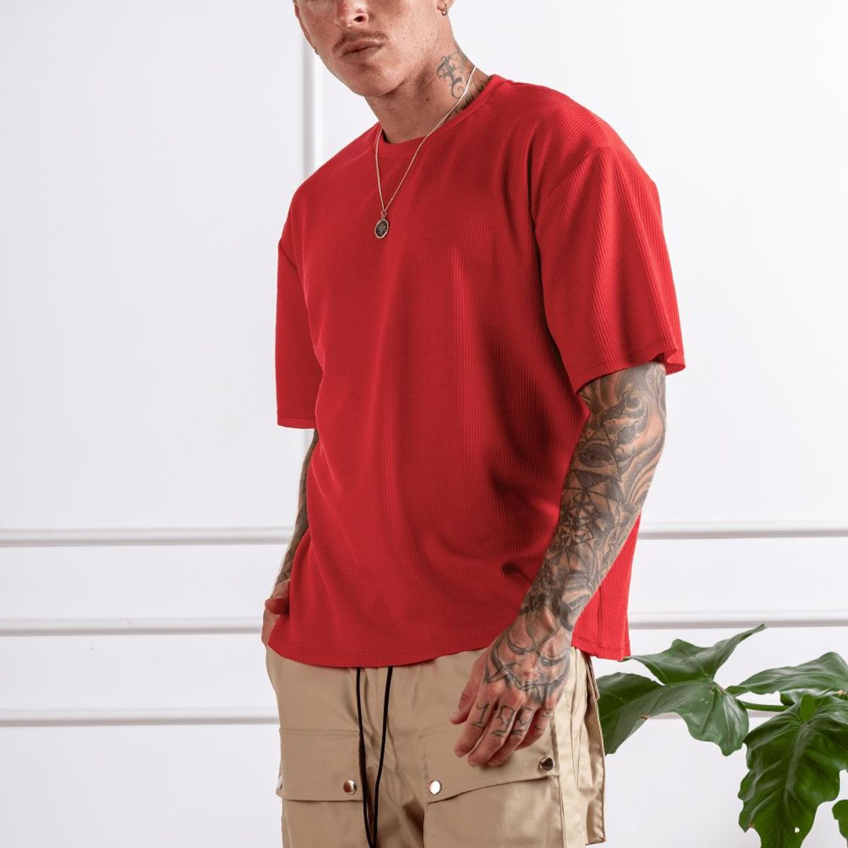 GENERICO - POLOS WAFFER OVERSIZE