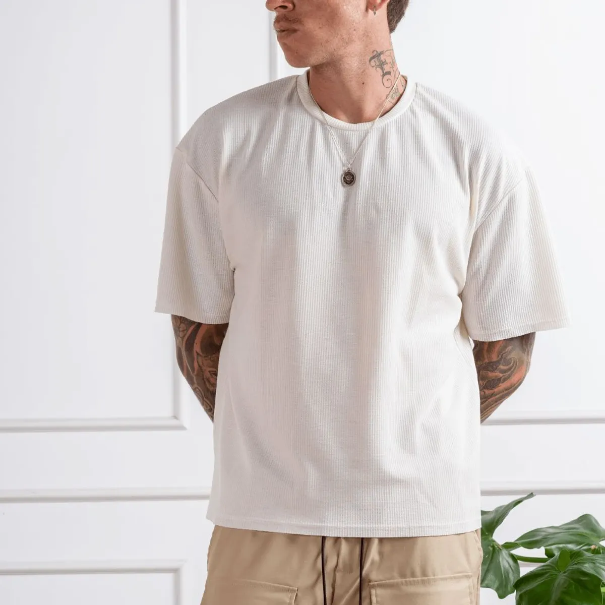 GENERICO - POLOS WAFFER OVERSIZE