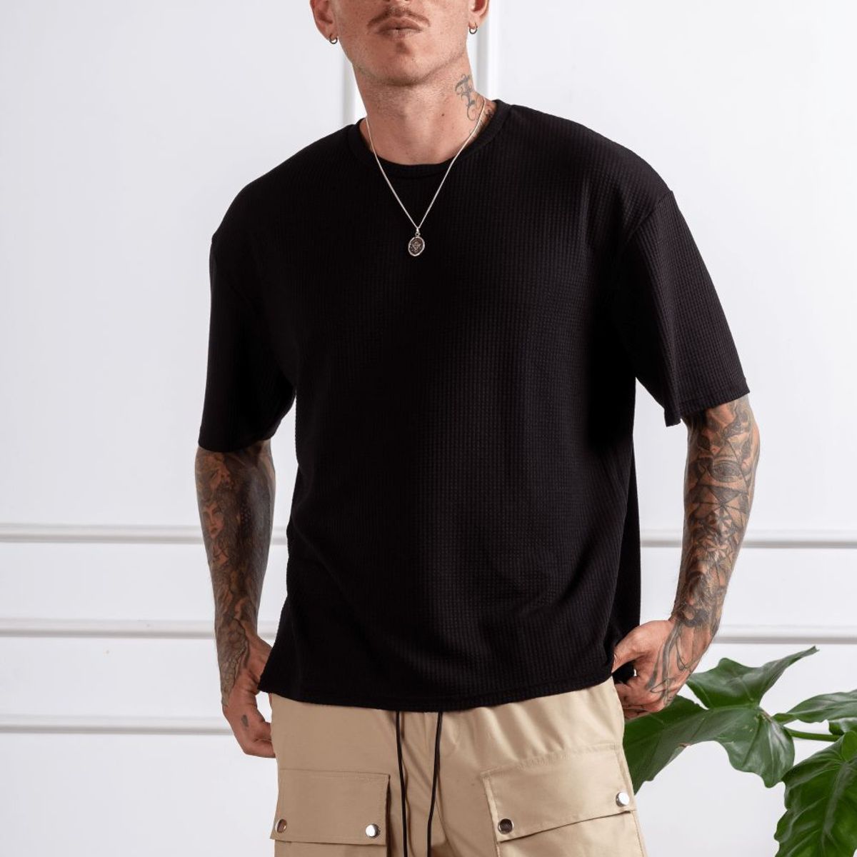 GENERICO - POLOS WAFFER OVERSIZE