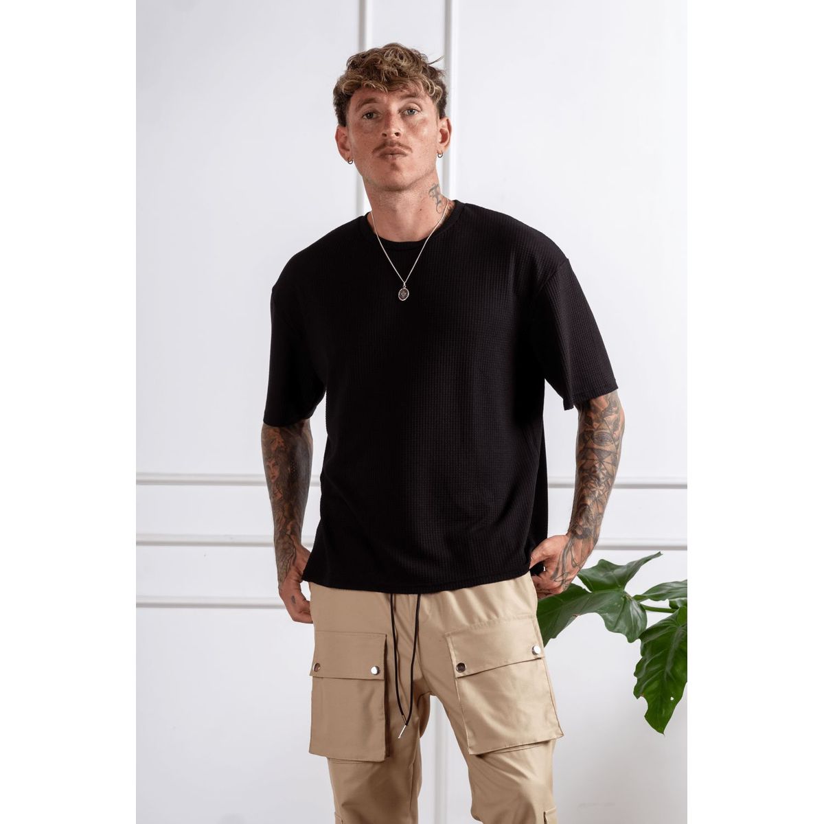 GENERICO - POLOS WAFFER OVERSIZE