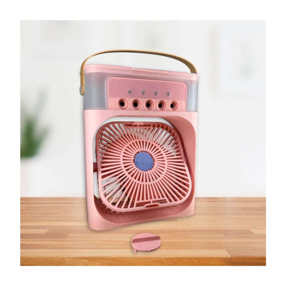 GENERICO - Enfriador Aire Acondicionado 3 en 1 Ventilador Portatil - Rosado