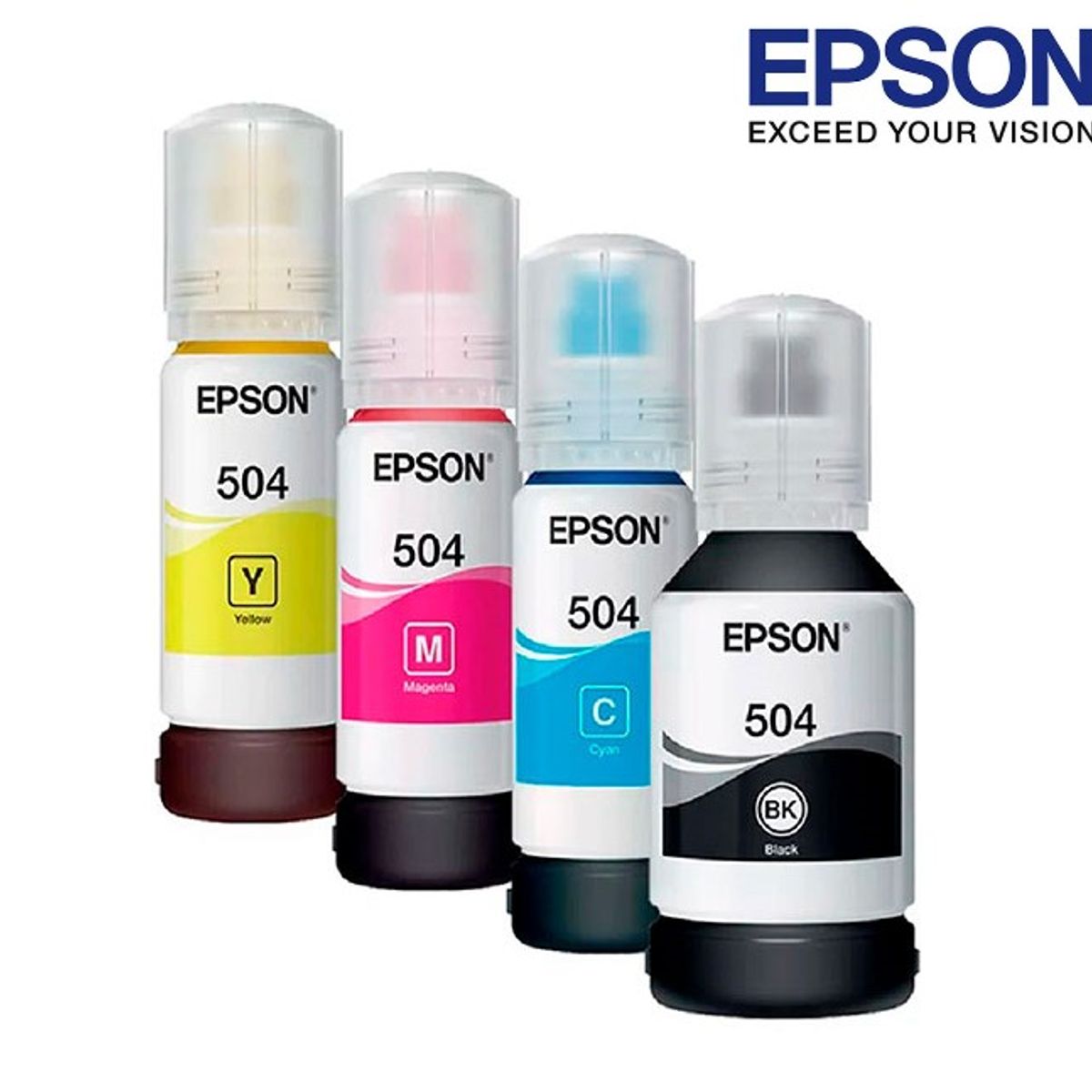 EPSON - Tinta Epson T504 Kit x4 Colores CMYBK