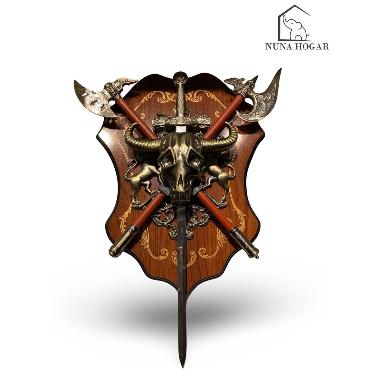 GENERICO - Adorno Escudo Medieval Vikingo