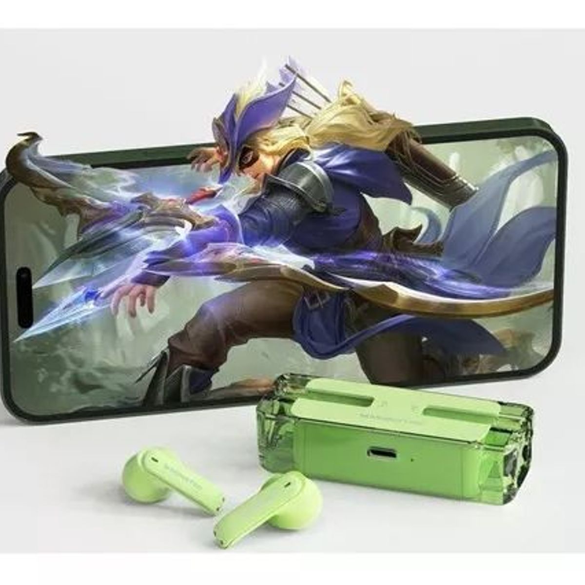 MONSTER AUDIO - Audífonos MONSTER Airmars XKT08 Verde