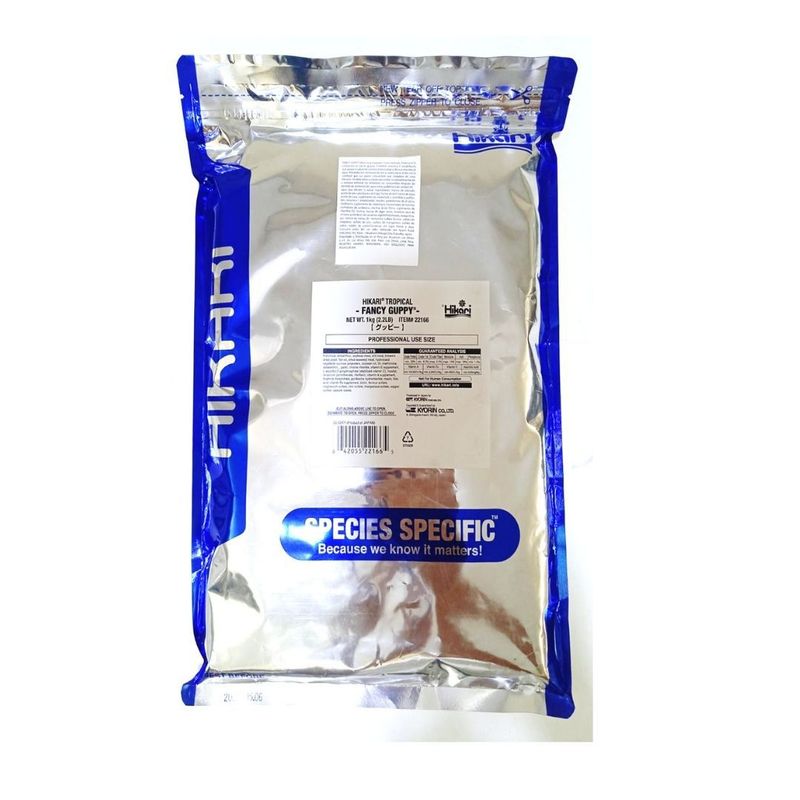 GENERICO - Hikari Fancy Guppy1kg Alimento Japones para peces