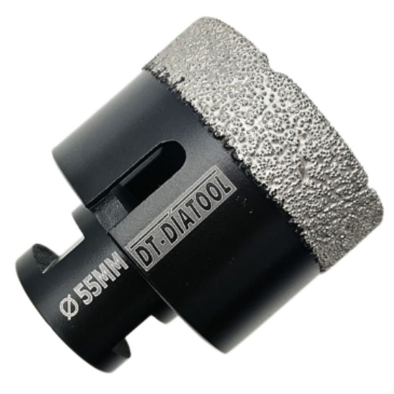 GENERICO - Broca Diamantada Profesional de 55mm para Porcelanato Mármol Granito