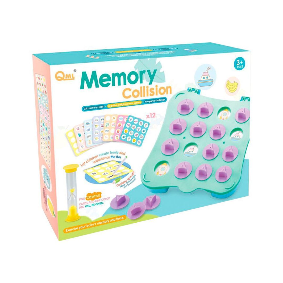 GENERICO - Juego De Memoria Memory Collision