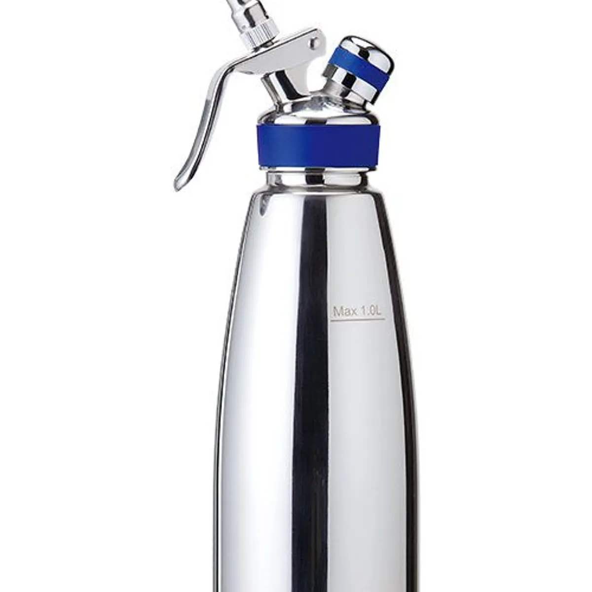 GENERICO - SIFON DISPENSADOR CREMA CHANTILLY DE 1 LITRO DE ACERO INOXIDABLE PARA CAPSULAS N2O