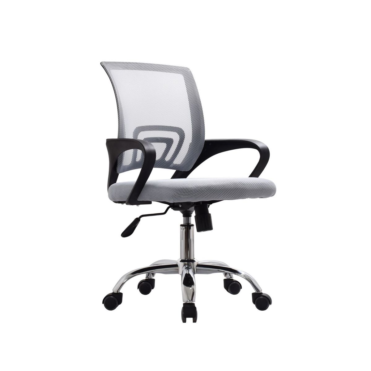 BONNO - Silla De Escritorio Atlantis Eco Gris - Negro Bonno