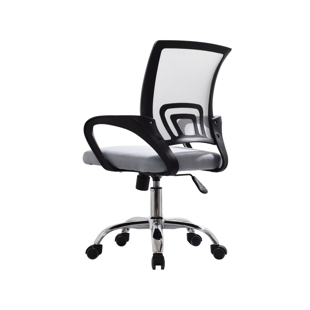 BONNO - Silla De Escritorio Atlantis Eco Gris - Negro Bonno