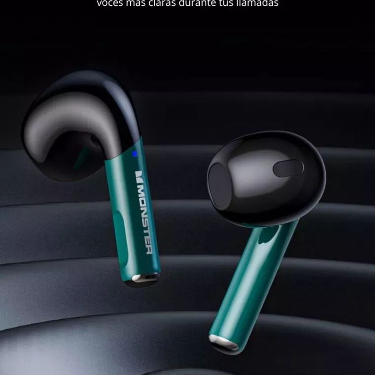 MONSTER AUDIO - Audífonos MONSTER Airmars XKT16 Verde