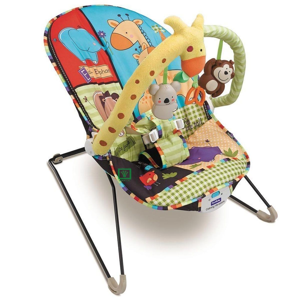 IDEAL - Mecedora para Bebes Musical y Vibrador Jirafa