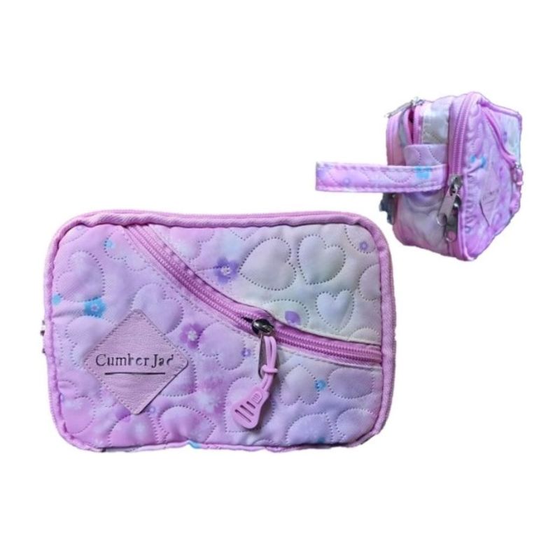 GENERICO - CARTUCHERA EXPANDIBLE 3 COMPARTIMENTOS MODELO CON FLORES