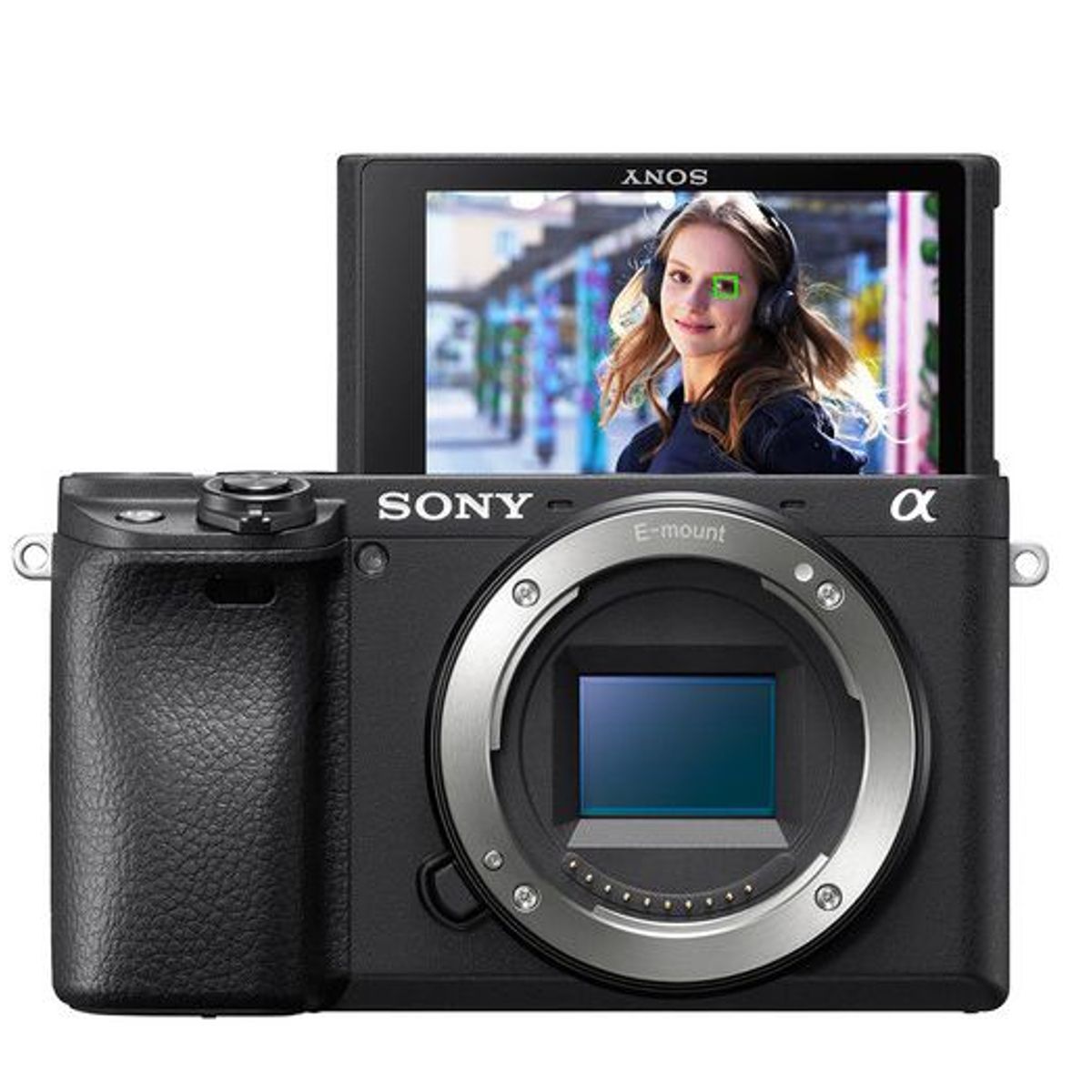 SONY - Sony A6400 Cuerpo Negro Cámara sin espejo