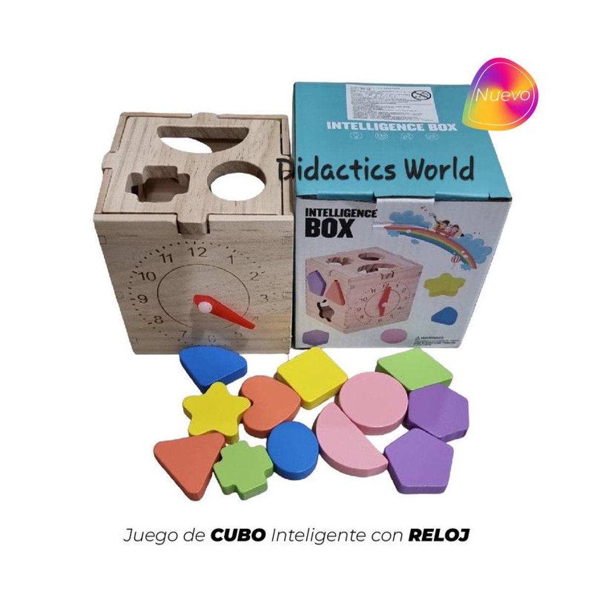 GENERICO - Juego de Cubo Inteligente con Reloj