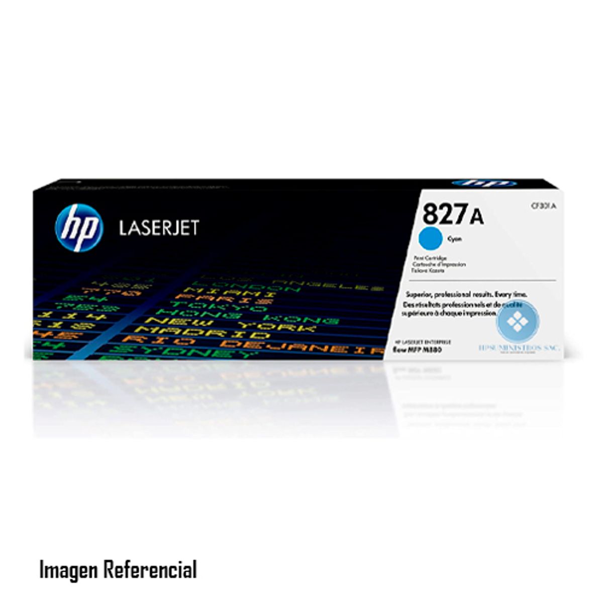 HP - TONER HP LASERJET CF301A (827A) MFP M880Z CYAN PN: CF301A