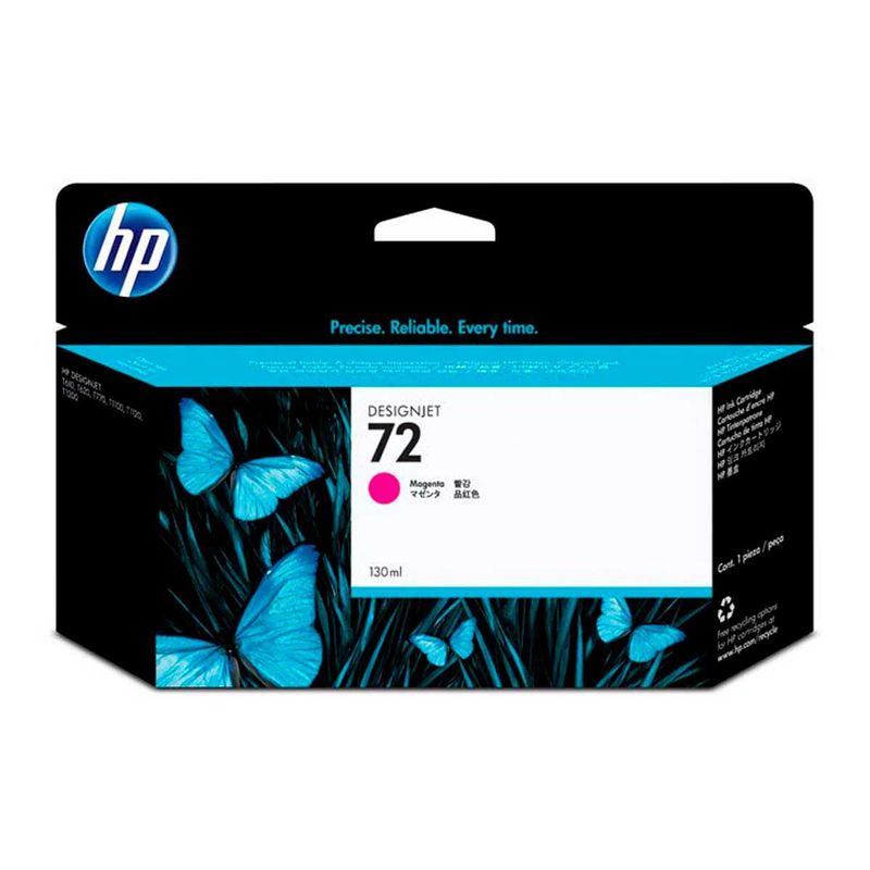 HP - Tinta Hp C9372a 72 130ml Magenta