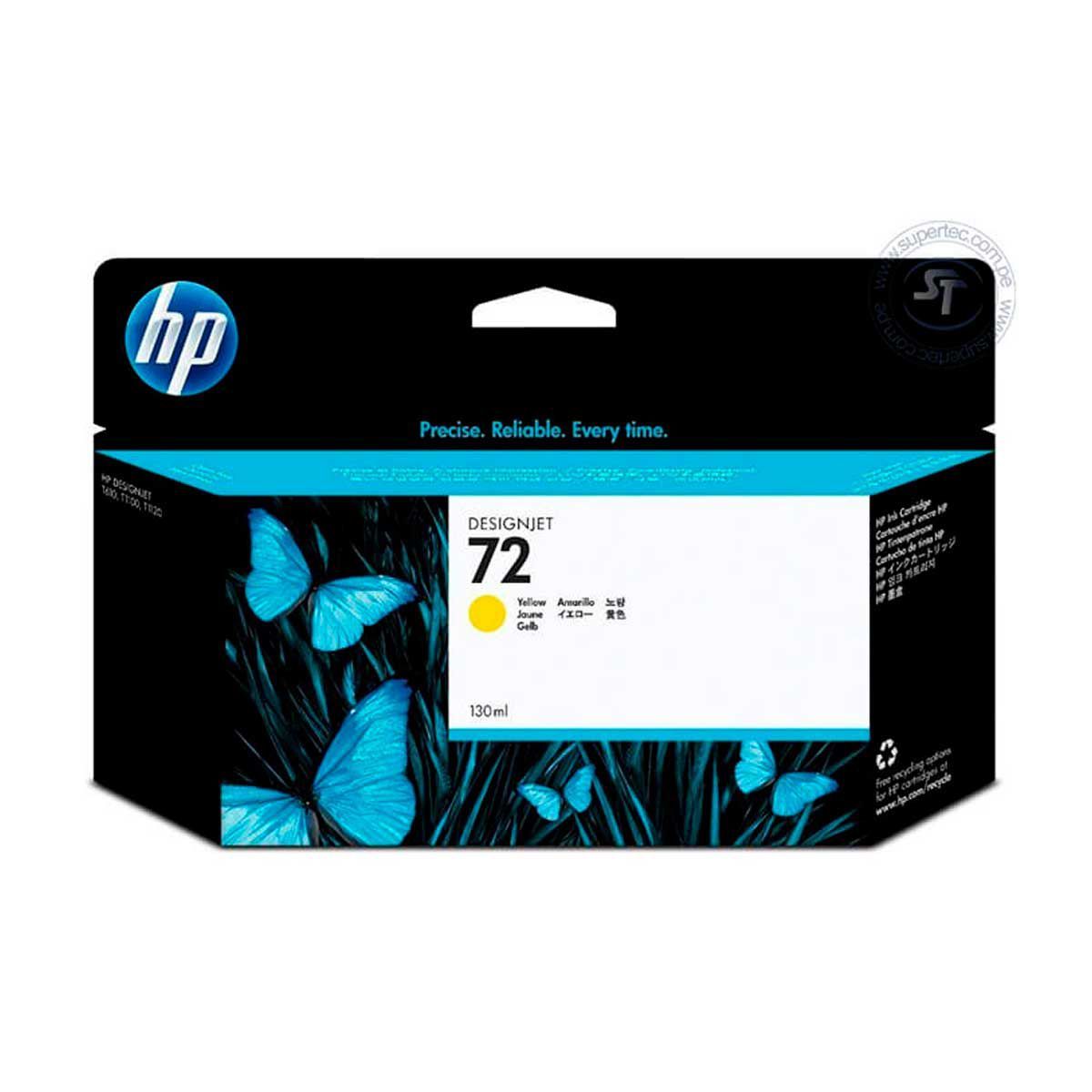 HP - Tinta Hp C9373a 72 130ml Amarillo