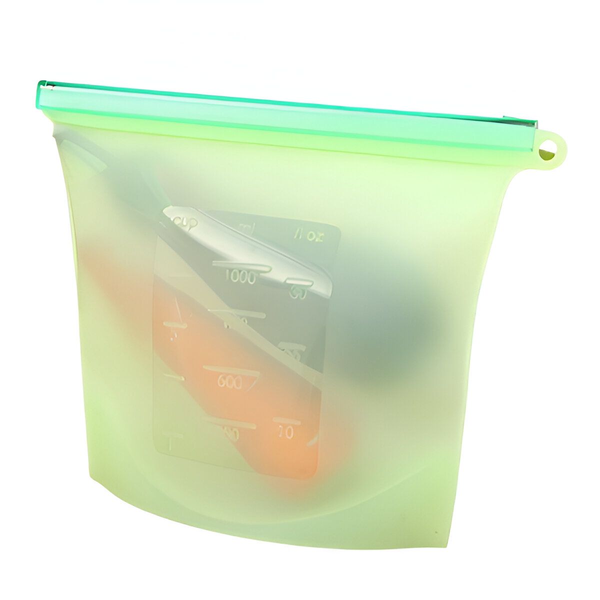 ELMEJORPRECIO - Bolsa De Silicona Para Alimentos De 1500ML Verde