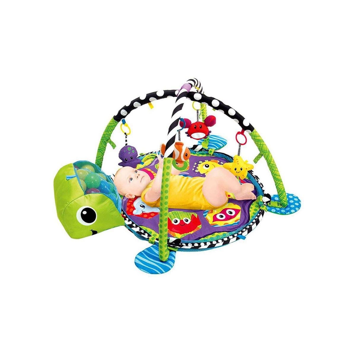 BABY KITS - Gimnasio de Actividad Tortuga Con Pelotas