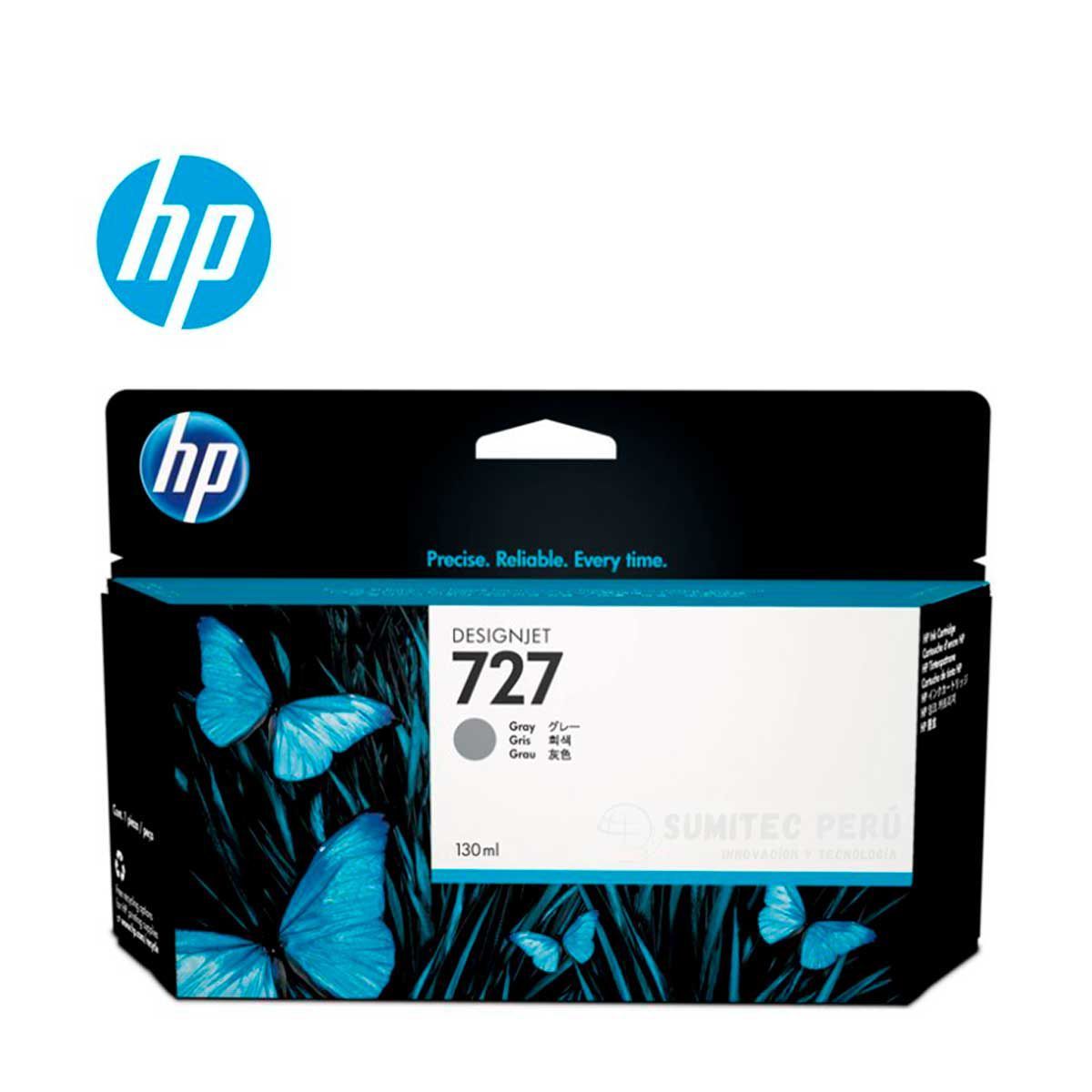 HP - Tinta Hp B3p24a 727a 130ml Color Gris
