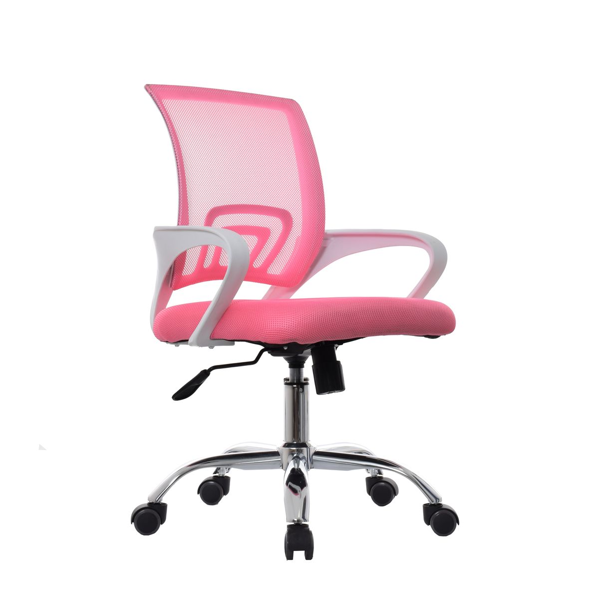 BONNO - Silla De Escritorio Atlantis Eco Rosado-Blanco Bonno