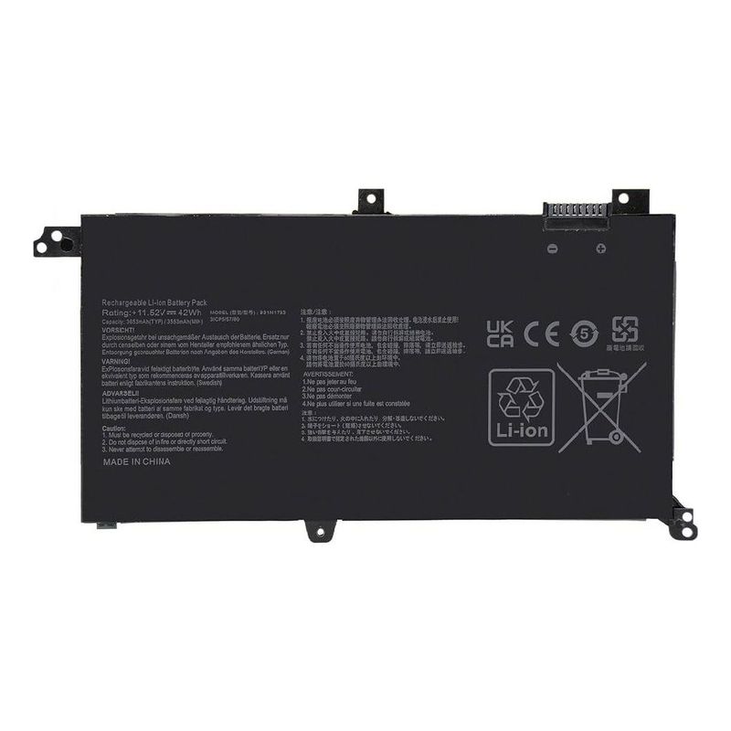 GENERICO - BATERIA PARA ASUS B31N1732-1 1152V 42Wh 3 CELDAS X430UA X430UF