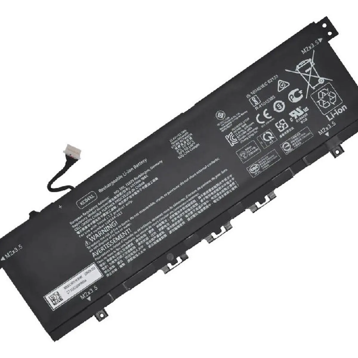 GENERICO - BATERIA PARA HP KC04XL 532Wh 4 CELDAS 154V 13-AG 13-AR 13-AH 13-AQ