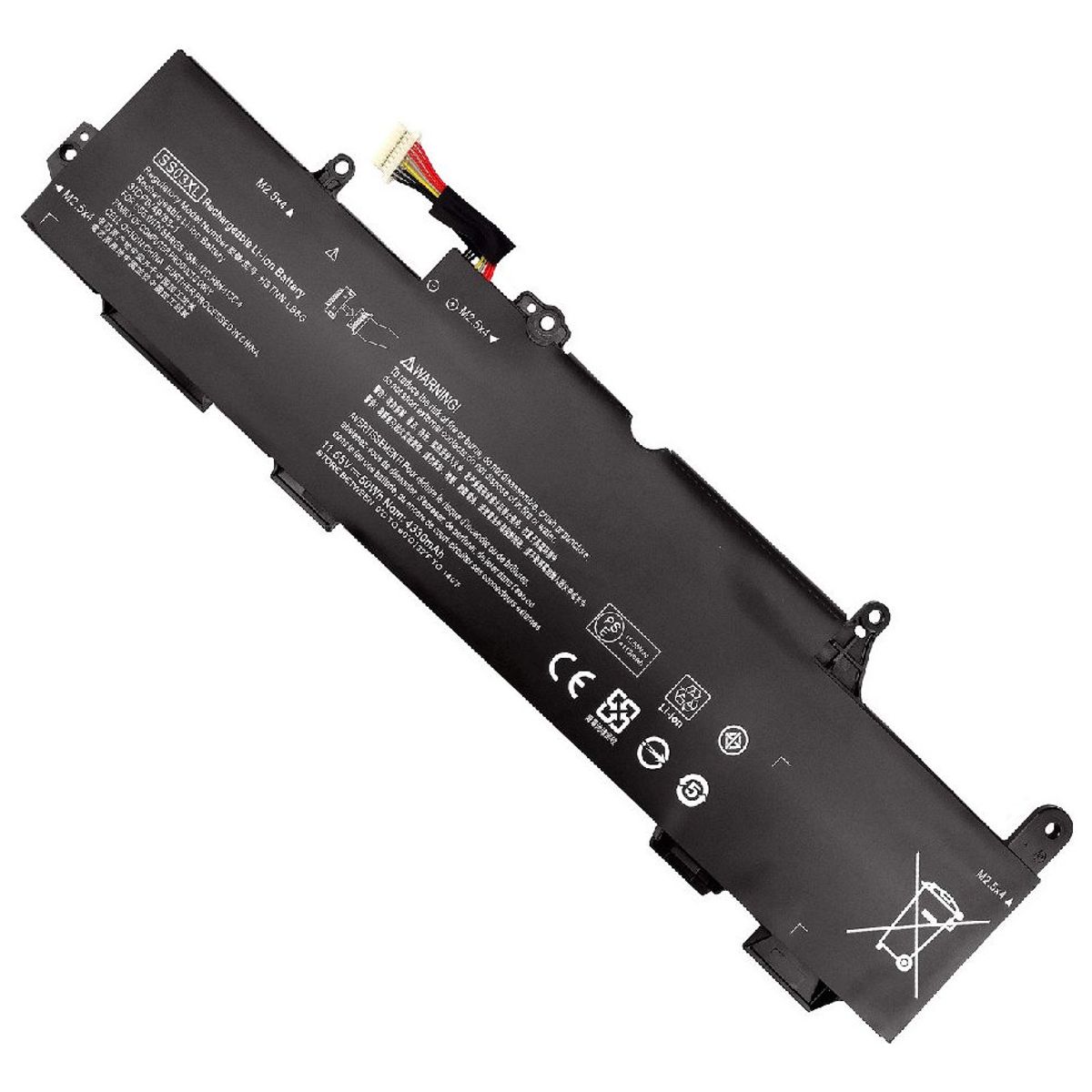 GENERICO - BATERIA PARA HP HSTNN-IB8C SS03XL 50Wh 1155V 3 CELDAS 730 735 755