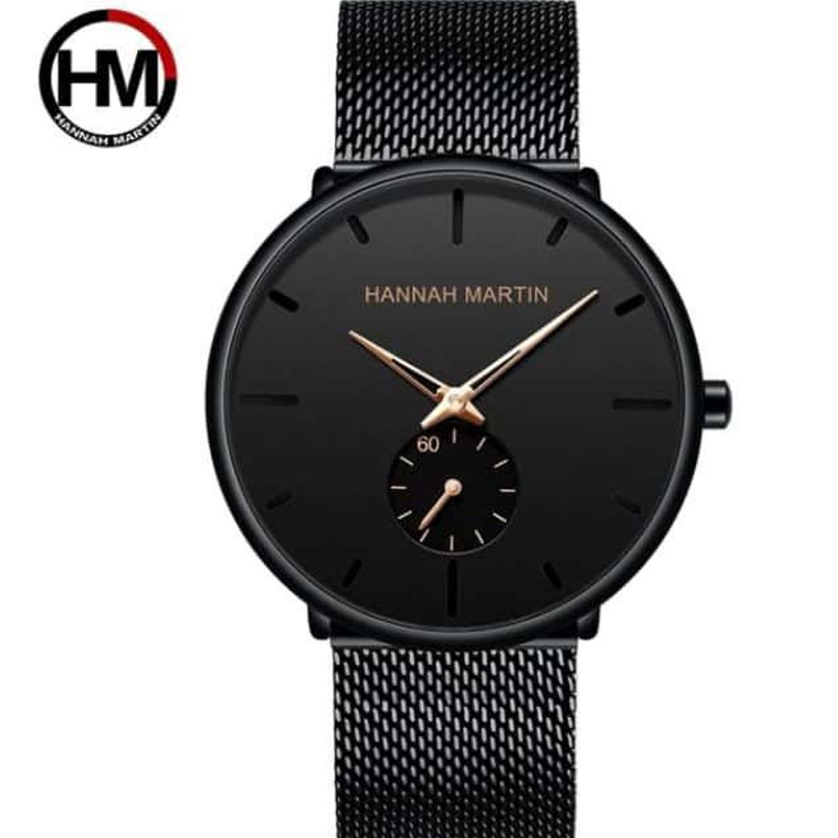 HANNAH MARTIN - Reloj Hannah Martin Acero Negro HAN-3_.