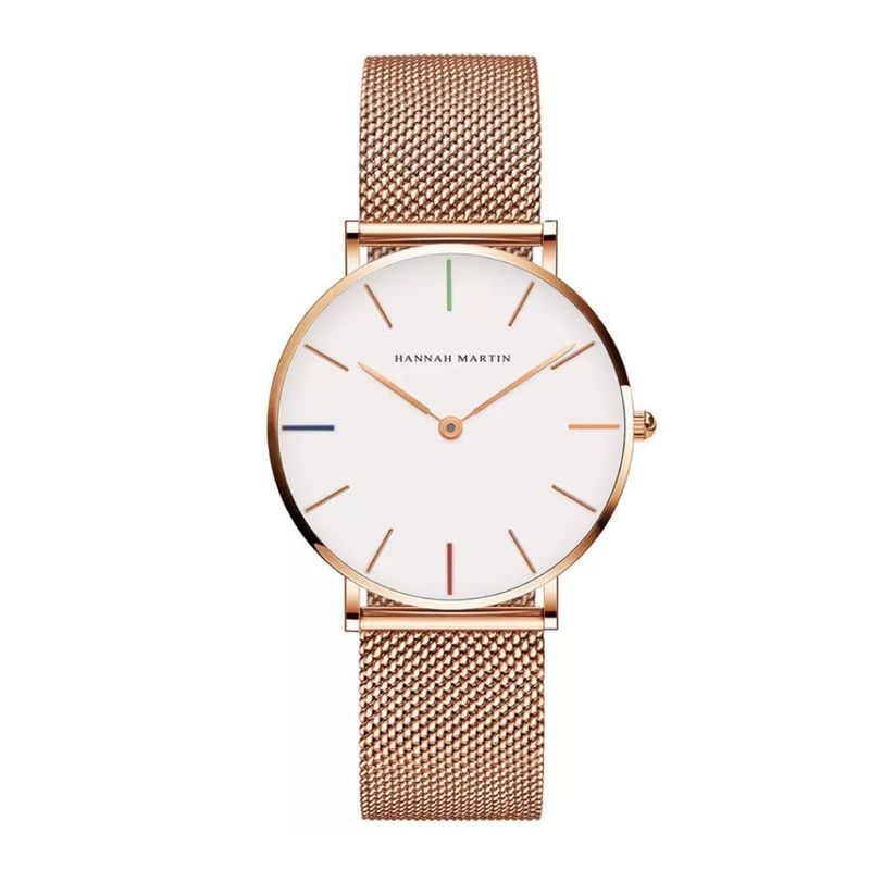HANNAH MARTIN - Reloj Hannah Martin Acero Oro Rosa HAN-M-8_.