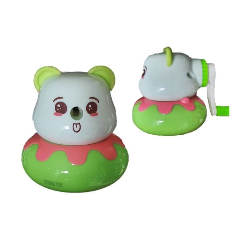 GENERICO - TAJADOR MANUAL DE ESCRITORIO GATITO VERDE