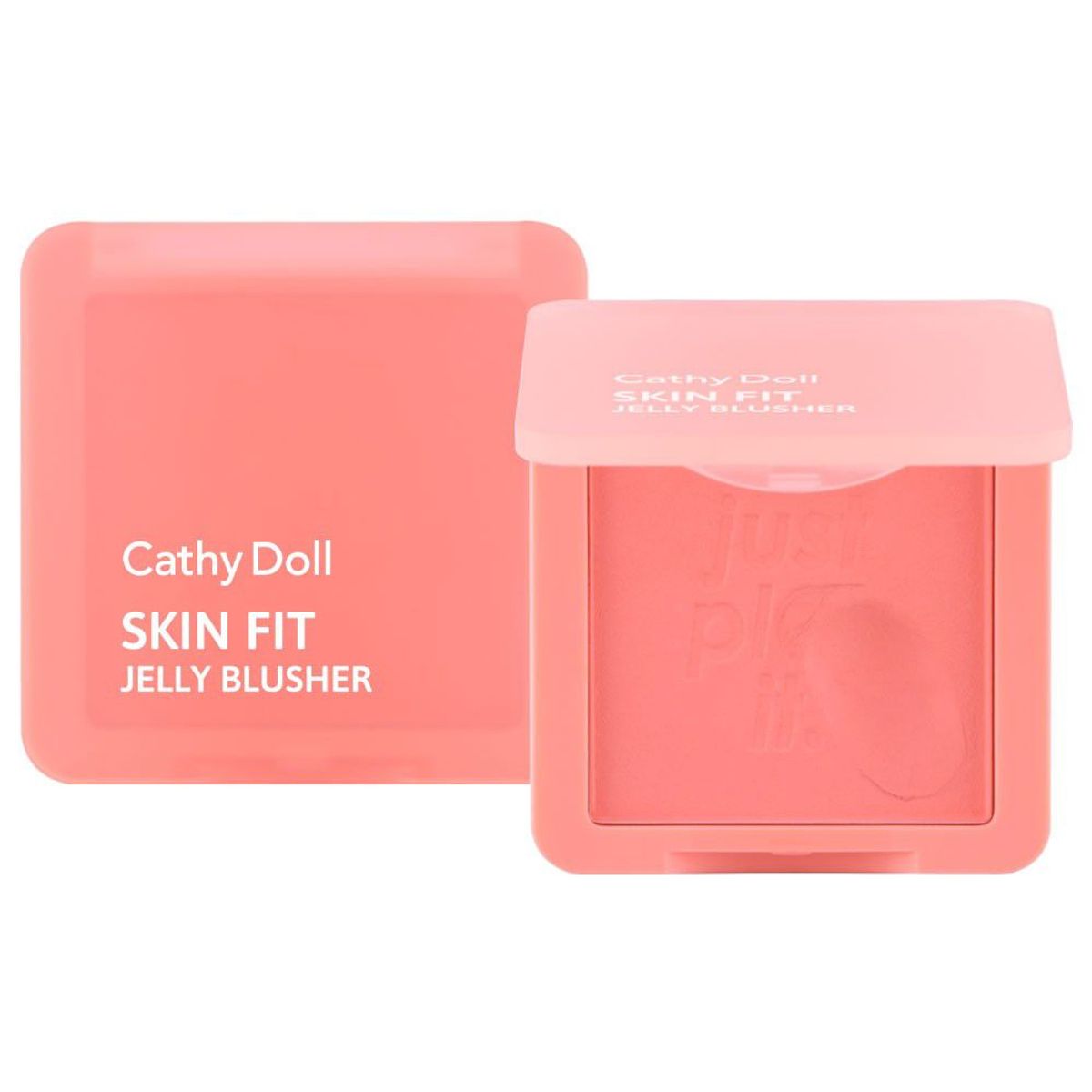 CATHY DOLL - CATHY DOLL SKIN FIT JELLY BLUSHER 6G COLOR 01 CATCH ME PINK