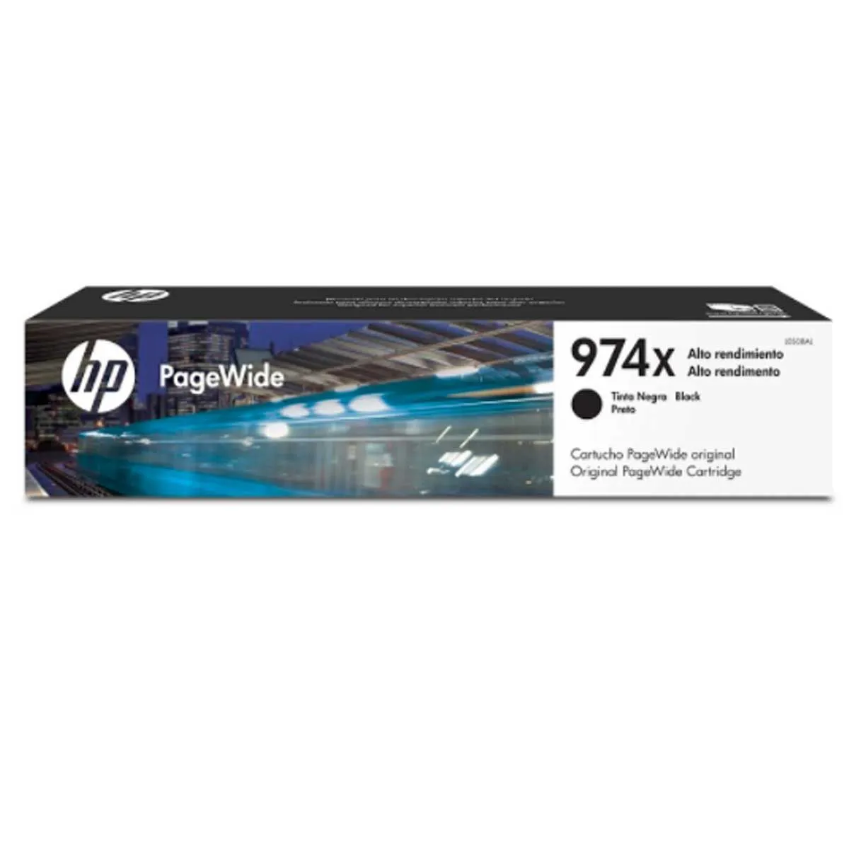 HP - Tinta Hp L0s08al 974xl Color Negro