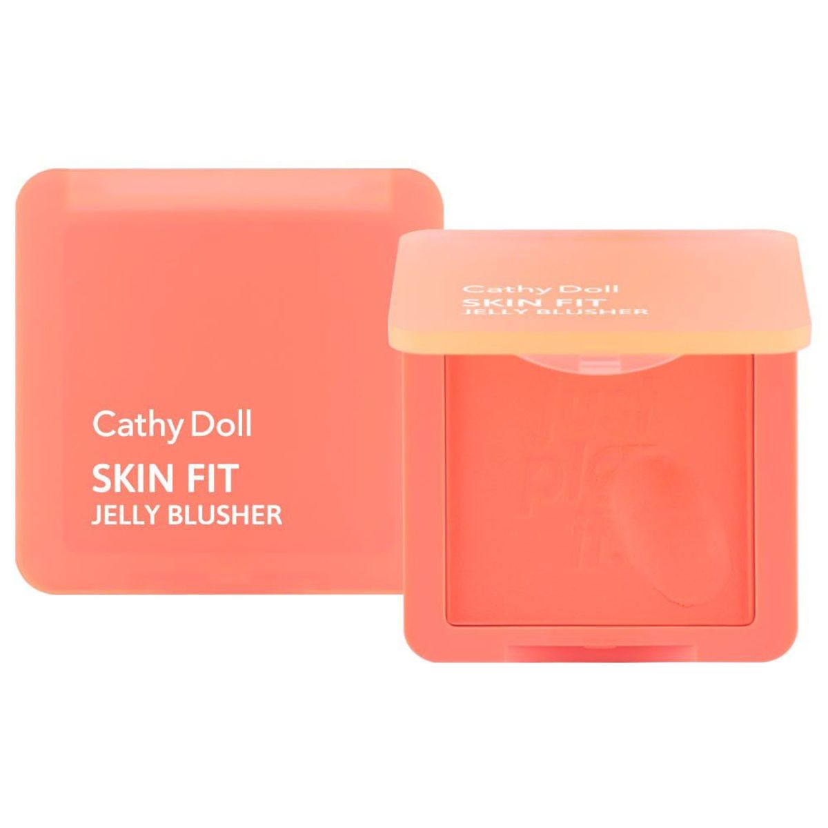 CATHY DOLL - CATHY DOLL SKIN FIT JELLY BLUSHER 6G COLOR 02 GALA PEACH
