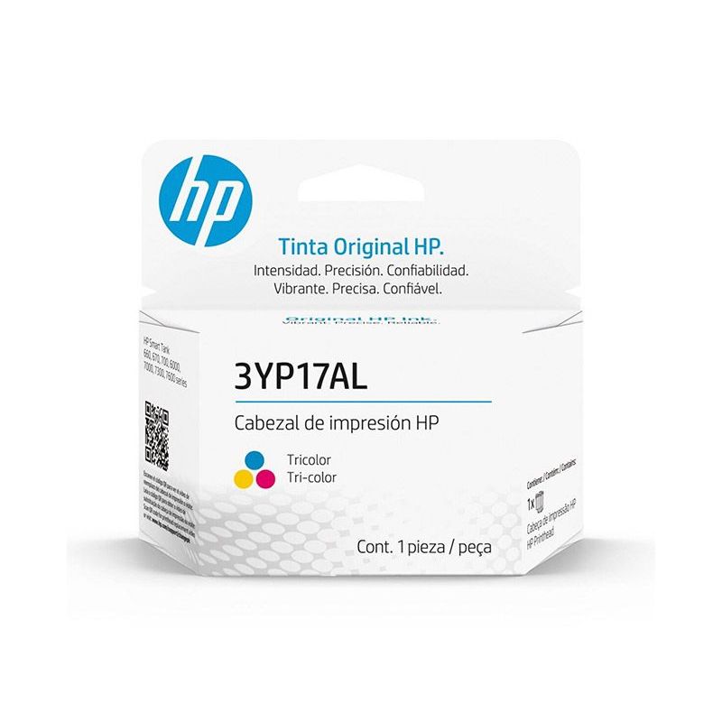 HP - CABEZAL HP 3YP17AL TRICOLOR Para Smart Tank 720 750 790